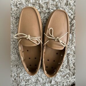 TUCKET  Boat/deck/dock/water Shoes Mens Size 9 Cognac/vanilla